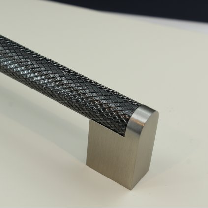 Úchytka - Grimme - 72 41 - 19, Čierna / Nerez