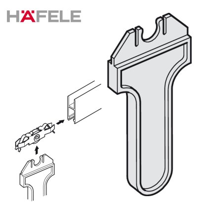 HAFELE - Montážna pomôcka pre vozík Slido F-Line14 25A
