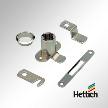Hettich - Cylindrický zámok Z25, ø 16,5 mm