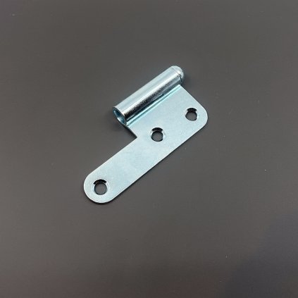 Záves bezfalcových dverí, kovová zárubňa, pravá