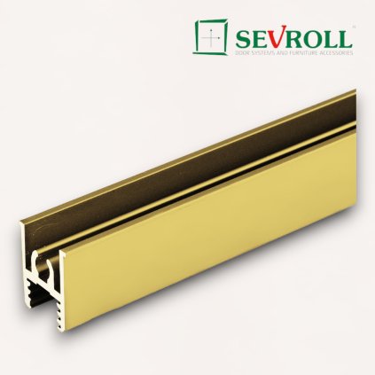 SEVROLL - rám vodorovný horný - Zlatá