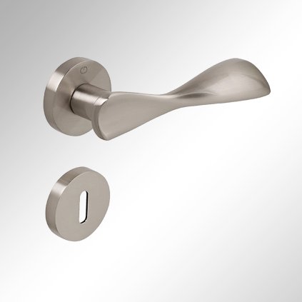 Croma - LAVI, kľučka + rozeta, BB, inox