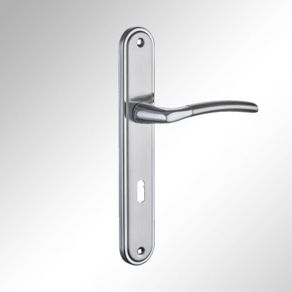 SCHAFF - KORA, kľučka, 72mm, BB, nikel saténový / chróm