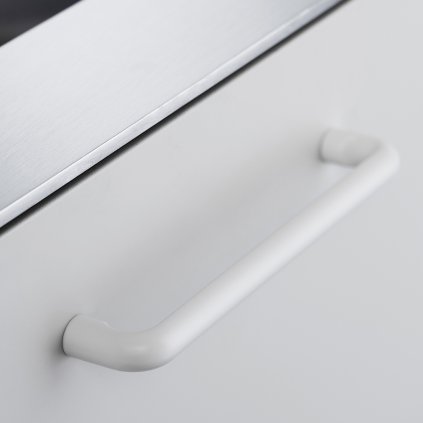 Úchytka - Furnipart CARVE / Biela matná (VAR ROZTEC 320 mm)