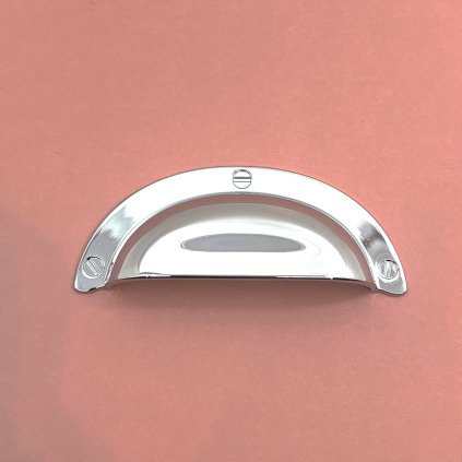 Úchytka - BM Anita SHELL, Chróm lesk 64 mm