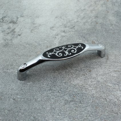 Úchytka - BM Riccia, Chróm lesk, 128 mm