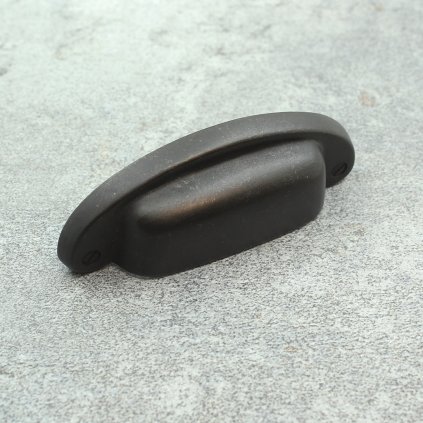 Úchytka - BM Sirio SHELL, Hnedá tmavá 32 mm