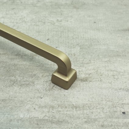 Úchytka - BM Brera, Mosadz brúsená, 160 mm