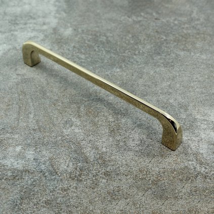 Úchytka - BM Clip, Mosadz lesk, 160 mm