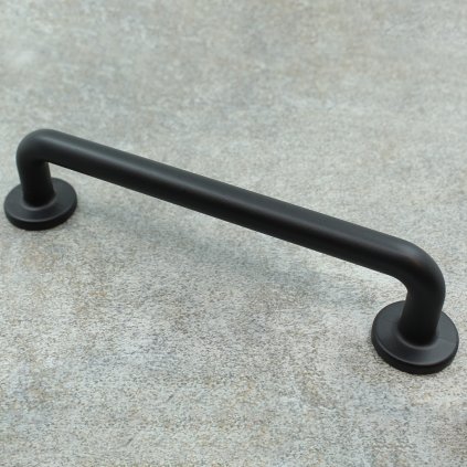 Úchytka - BM Sigillo, Čierna matná, 128 mm