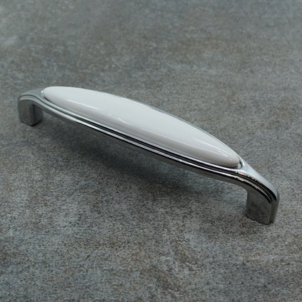 Knopok - BM Cosmopolitan, Čierny porcelán / Stará zlatá