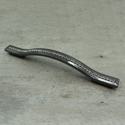 Úchytka - BM Esedra, Nikel lesklý, 128 mm