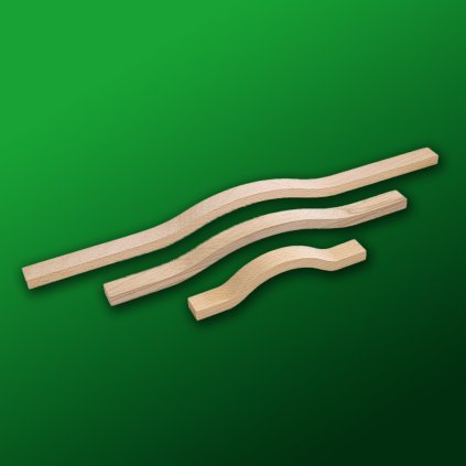 SIRO - Úchytka - S2614, Buk surový (VAR ROZTEC 160 mm)