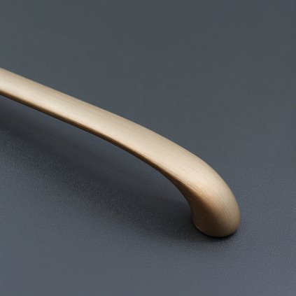 Úchytka - BM Cadillac, Mosadz brúsená, 160 mm