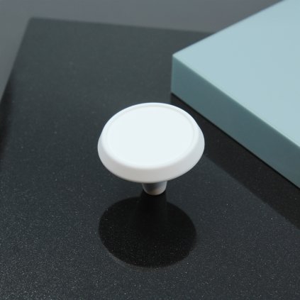Knopok - GU09, Soft touch, Biela matná - VÝBEH
