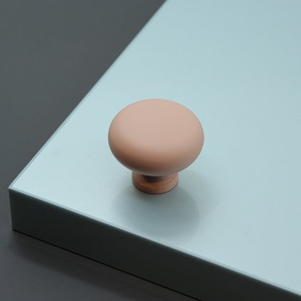 Knopok - GP16, Soft touch, Ružový