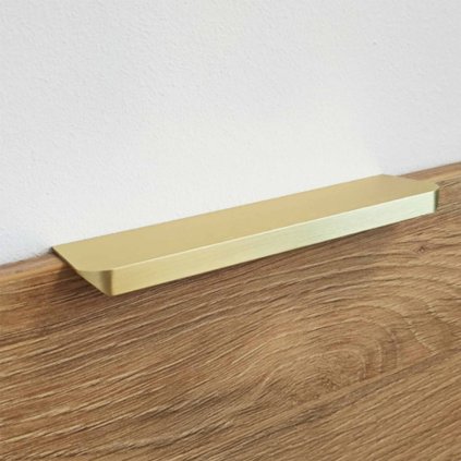 Úchytka - UA06, Zlatá matná (VAR ROZTEC 64 mm)