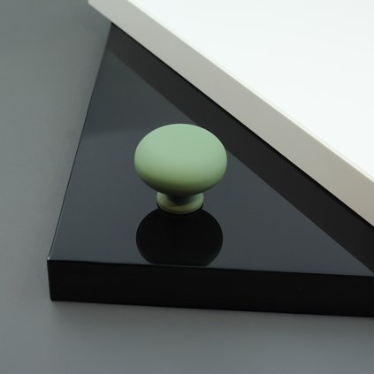 Knopok - GP16, Soft touch, Zelená