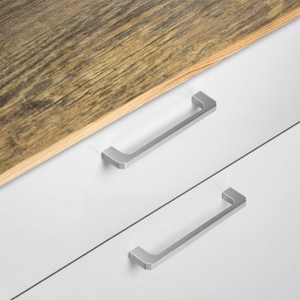 Úchytka - Campana, Chróm matný (VAR ROZTEC 96 mm)