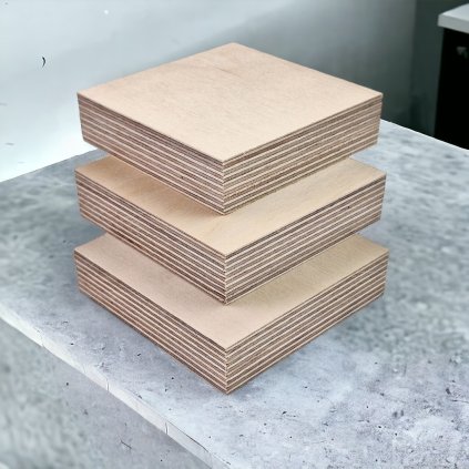 Preglejka - stolárska - Breza BB/CP - 1525 x 1525 x 8 mm