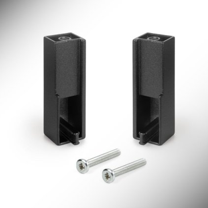 Luxe - Objímka vešiaková, Pár,  Čierna