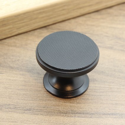 Knopok - Grimme - 72 2755 46.16, Čierna matná 35 mm