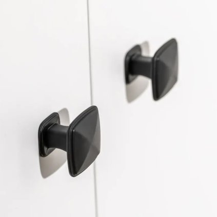 Knopok - POINT, Čierna matná