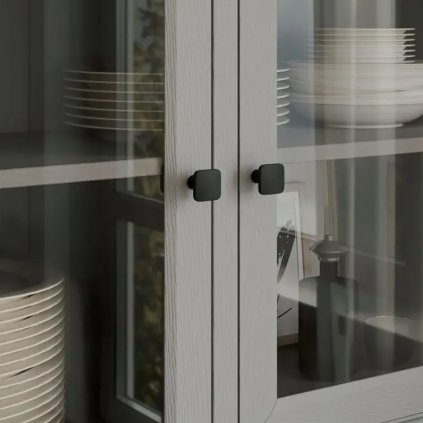 Knopok - PIAZZA, Čierna matná