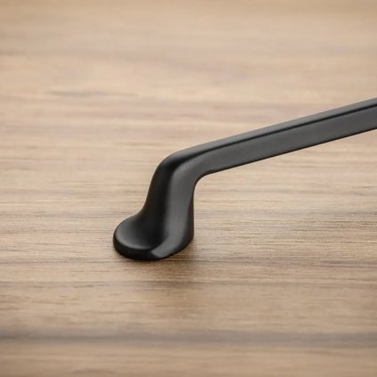 Úchytka - FABRICIO, Čierna matná