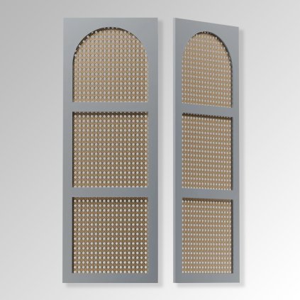 WOWFRONT - TYP : FR-143-23 ratanové fronty RAL farby, 2stranne, mat