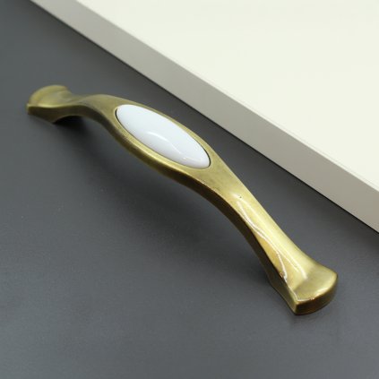 Úchytka - Tomurcuk - 1600, Antická mosadz lesklá