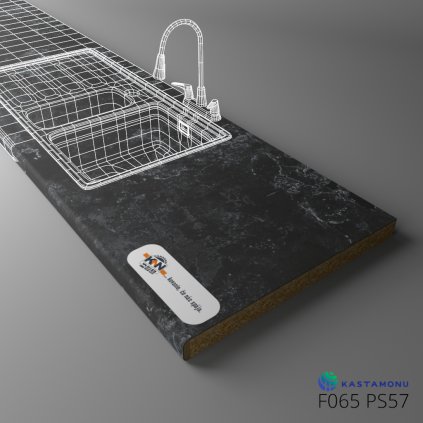 KASTAMONU - Pracovná doska TECHNOTOP - F065 PS57 - 4100 x 600 x 38 mm - Malkara