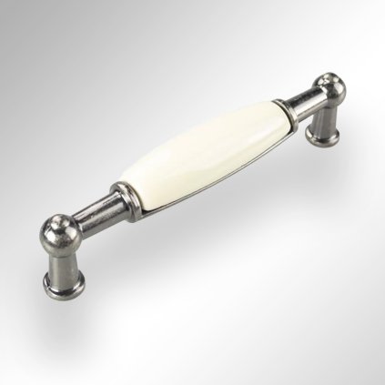 Úchytka - UM-098 G49/M0, Staré striebro, 96 mm
