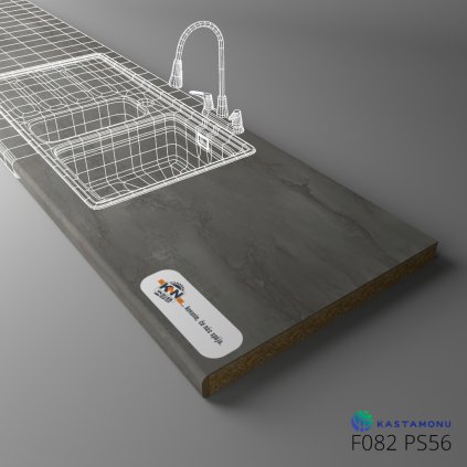 KASTAMONU - Pracovná doska TECHNOTOP - F082 PS56 - 4100 x 900 x 38 mm - Enkara