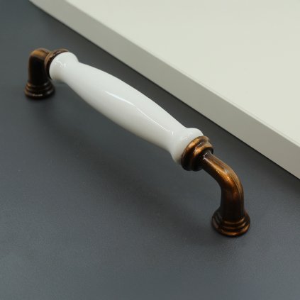 Úchytka - Tomurcuk - 1645, Antická červená mosadz lesklá