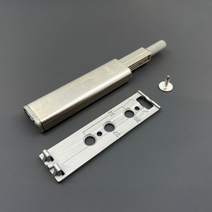 TITUS - Push to open bezúchytkové otváranie dverí s magnetom, Strieborný