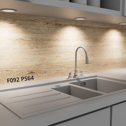 KASTAMONU - Zástena - F092 PS64 - 4100 x 640 x 10 mm - Toscano