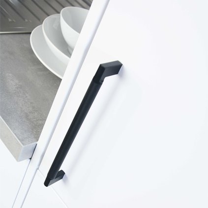 SIRO - Úchytka - 2457, Čierna matná, 160 mm