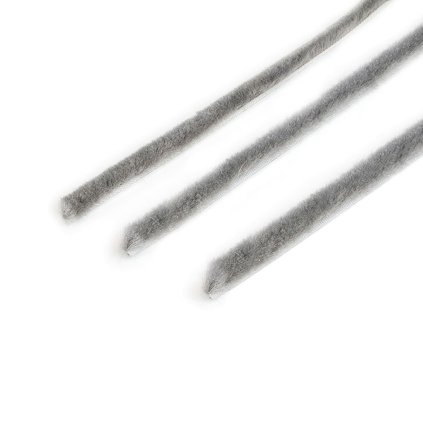 EMUCA - Samolepiace tesnenie proti prachu, výška 9 mm, dĺžka 10 m, Sivá