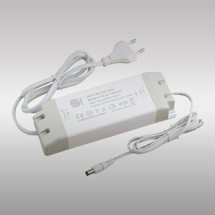 LED trafo - napájací zdroj plochý pre LED osvetlenie 12V 75W