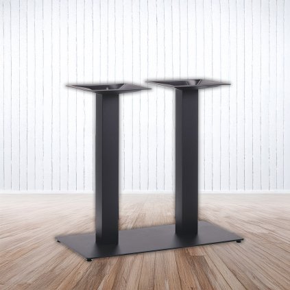 STOLOVÁ PODNOŽ - DUO, Čierna, 740 mm