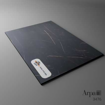ARPA - COMPACT - 3476 Marmo Elite - Čierne jadro - 4200 x 650 x 12 mm