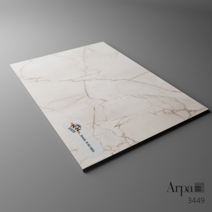 ARPA - COMPACT - 3449 Yule White - Oloveno šedé (KZ) - 4200 x 650 x 12 mm