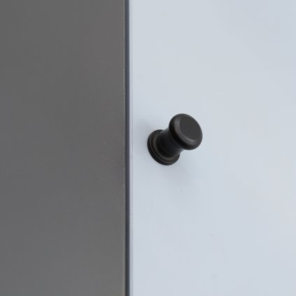 Knopok - BM SCACCO, Čierna matná