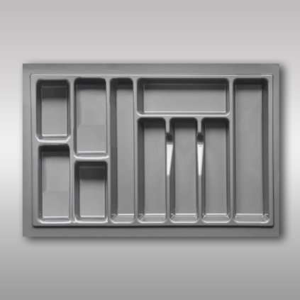 Príborník štandard 800/430, sivá metalíza