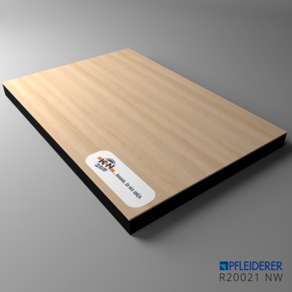 PFLEIDERER - MDF - R20021 NW - Čierna jadro - 2800 x 2100 x 10 mm