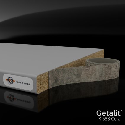 GETALIT - Hrana k pracovnej doske - JK 583 Cera - 4100 x 43 x 1,5 mm