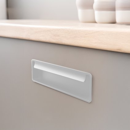 Úchytka - Viefe FOLD, Biela matná, 128 mm