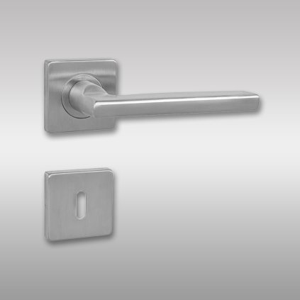 Kľučka MP - DANIELA HR, kľučka + rozeta, BB, Nerez matná