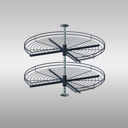 NOVA - košík karusel 270° Grafitová, 820 mm